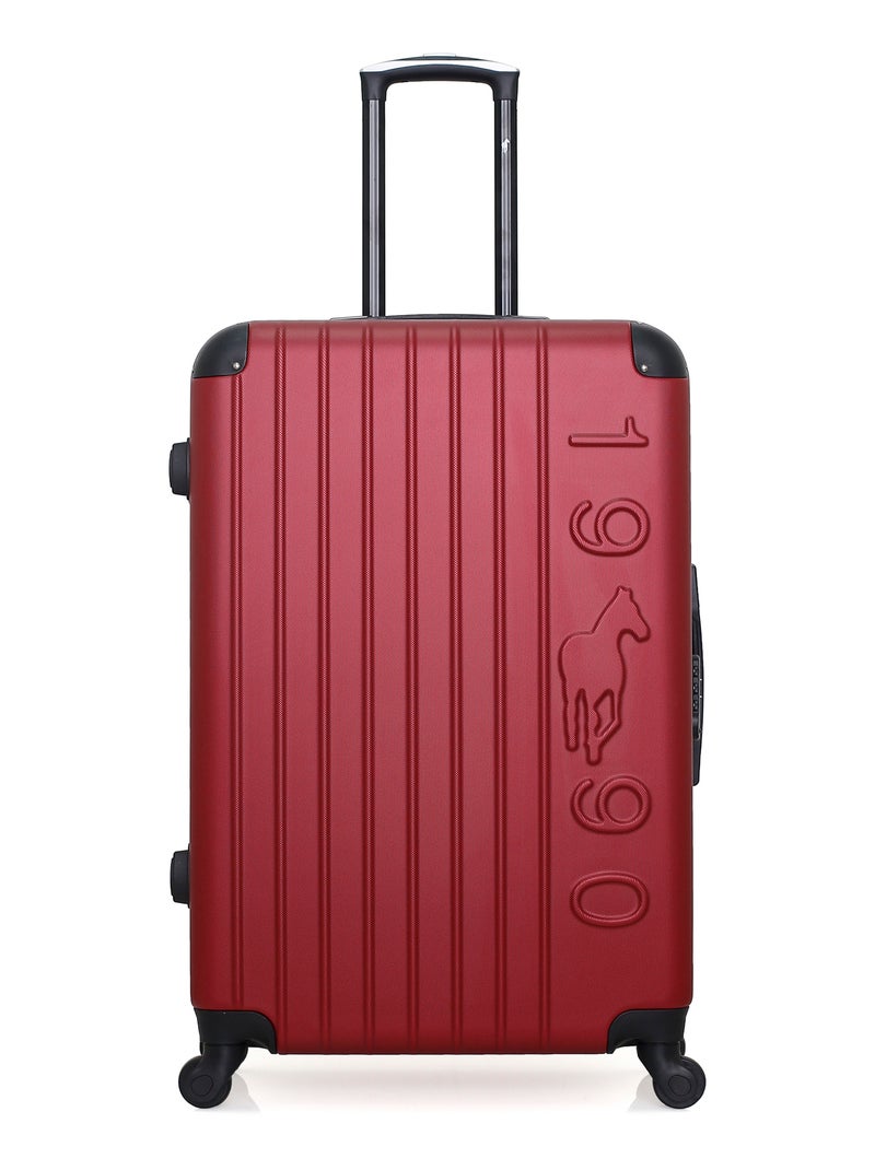 GENTLEMAN FARMER - LOT DE 2 - Valises grand format et cabine PORTER Bordeaux - Kiabi