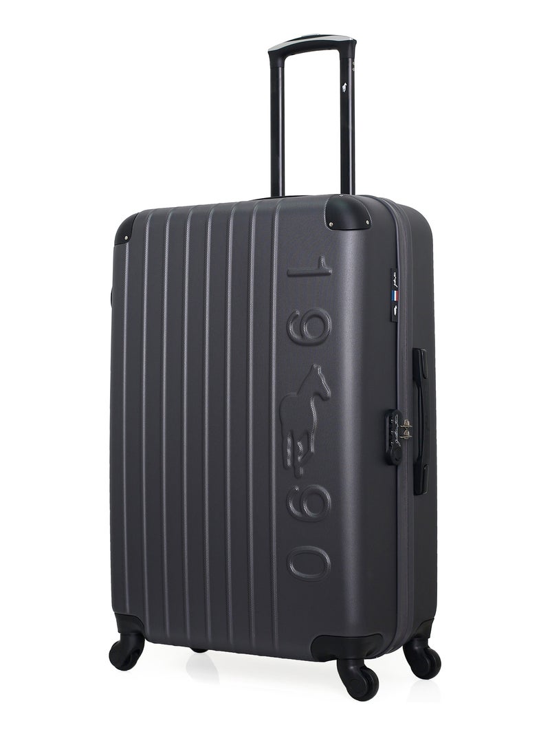 GENTLEMAN FARMER - LOT DE 2 - Valises grand format et cabine PORTER Gris foncé - Kiabi