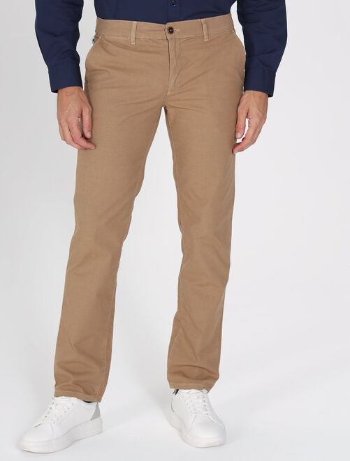 Gentleman Farmer - Pantalon chino coupe regular en coton POWEL - Kiabi