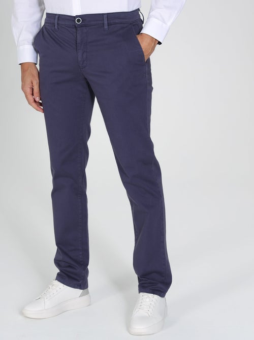 Gentleman Farmer - Pantalon chino coupe regular en coton POWEL - Kiabi