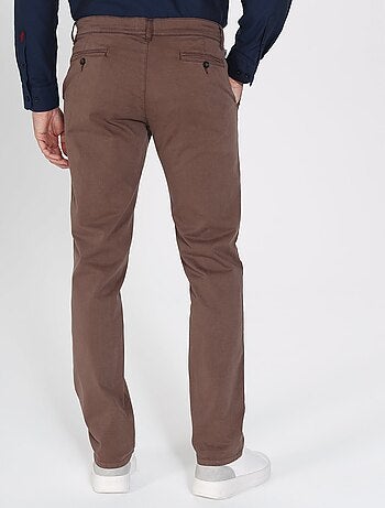 Gentleman Farmer - Pantalon chino coupe regular en coton POWEL