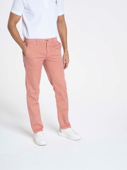 Gentleman Farmer - Pantalon coupe regular en coton organique PENNYLANE - Kiabi