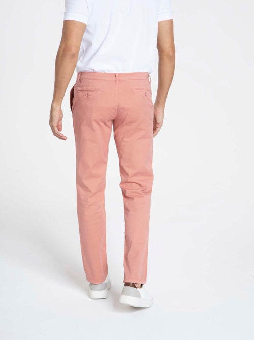 Gentleman Farmer - Pantalon coupe regular en coton organique PENNYLANE - Kiabi