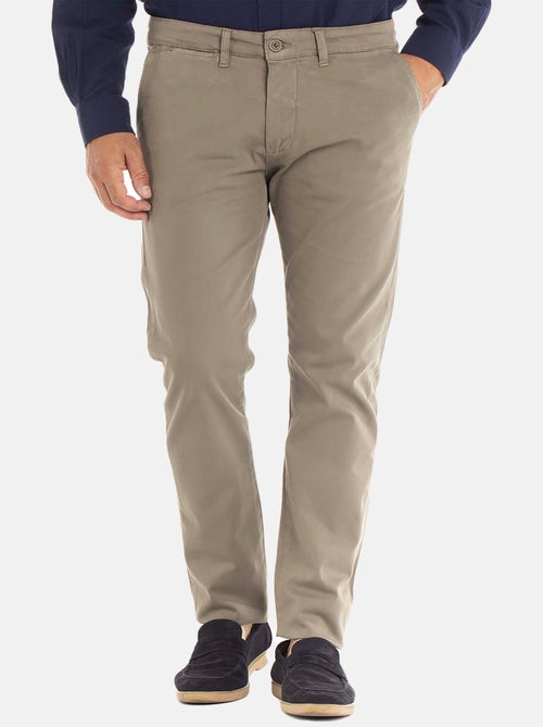 Gentleman Farmer - Pantalon coupe regular en coton PARLY - Kiabi