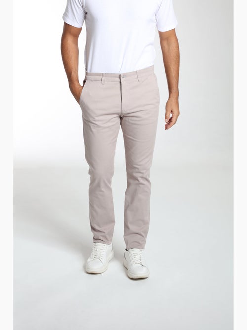 Gentleman Farmer - Pantalon coupe regular en coton PORTO - Kiabi