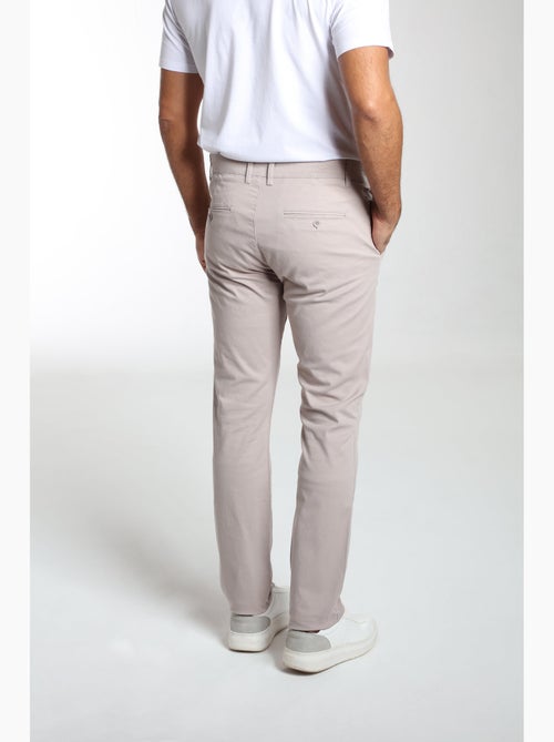 Gentleman Farmer - Pantalon coupe regular en coton PORTO - Kiabi