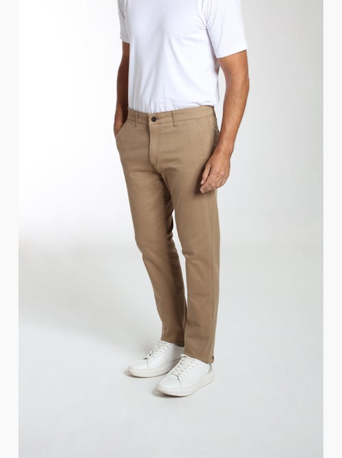 Gentleman Farmer - Pantalon coupe regular en coton PORTO - Kiabi