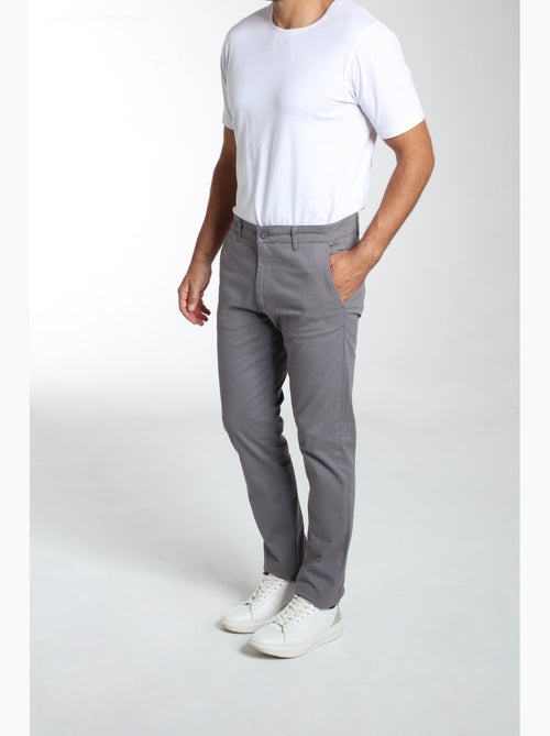 Gentleman Farmer - Pantalon coupe regular en coton PORTO - Kiabi