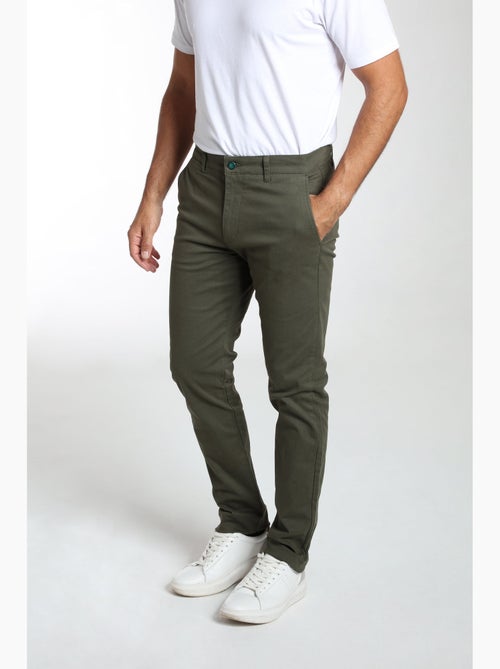 Gentleman Farmer - Pantalon coupe regular en coton PORTO - Kiabi