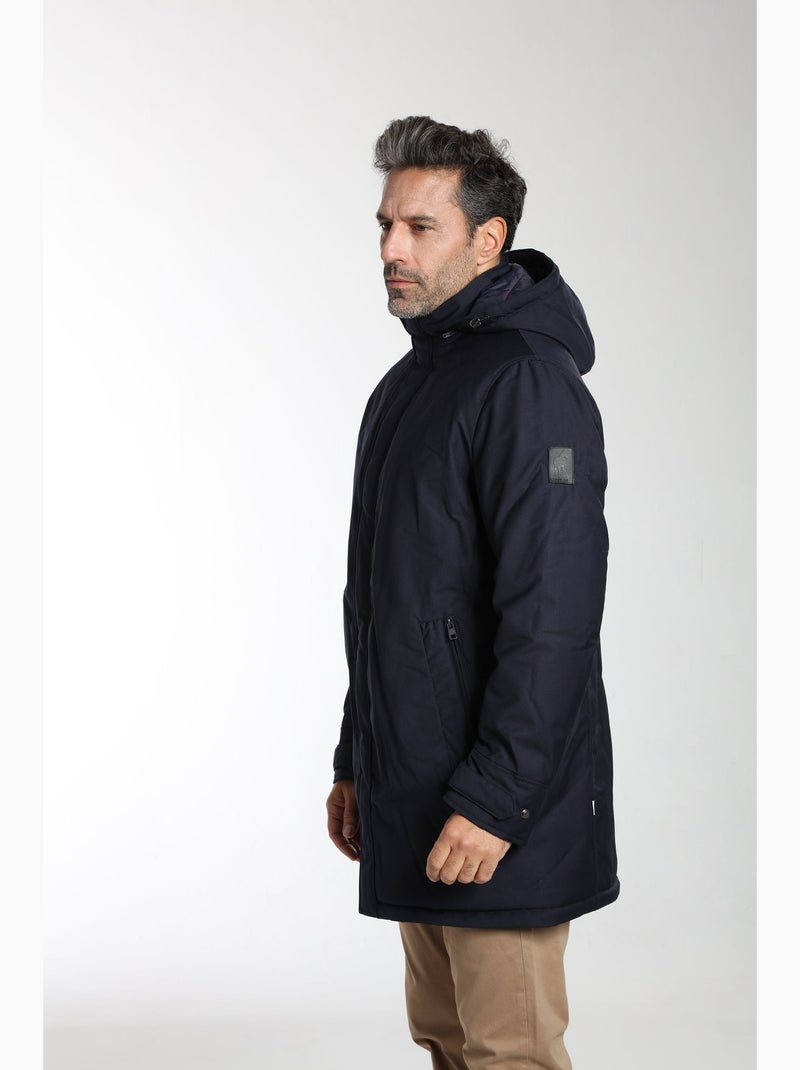 Gentleman Farmer - Parka manches longues  ALBERTO Bleu marine - Kiabi