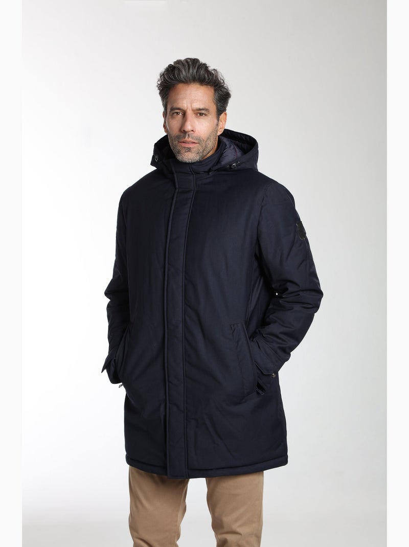 Gentleman Farmer - Parka manches longues  ALBERTO Bleu marine - Kiabi