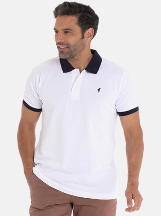 Gentleman Farmer - Polo manches courtes en coton OCEAN