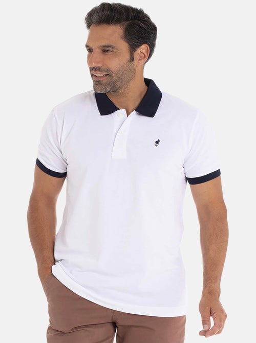 Gentleman Farmer - Polo manches courtes en coton OCEAN - Kiabi