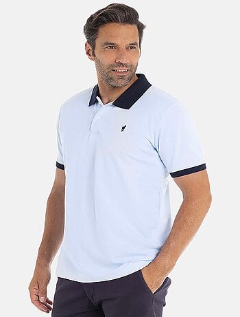 Gentleman Farmer - Polo manches courtes en coton OCEAN