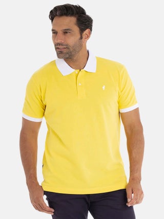 Gentleman Farmer - Polo manches courtes en coton OCEAN