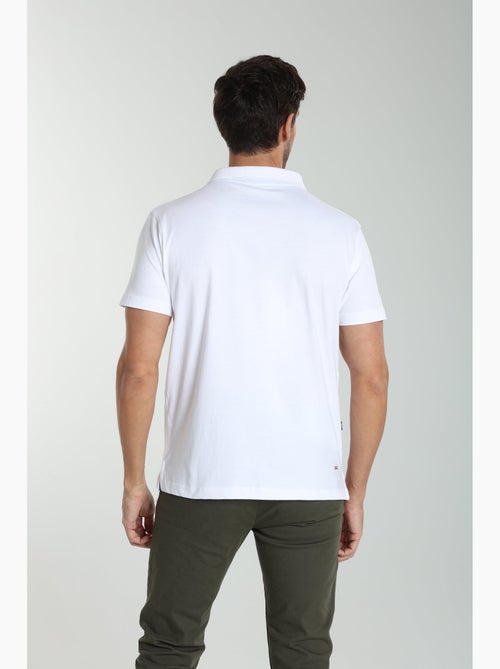 Gentleman Farmer - Polo manches courtes en coton PAT - Kiabi