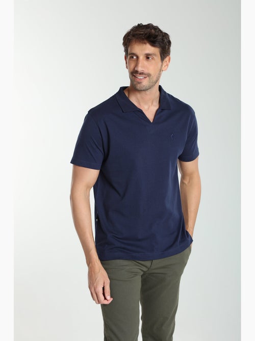 Gentleman Farmer - Polo manches courtes en coton PAT - Kiabi