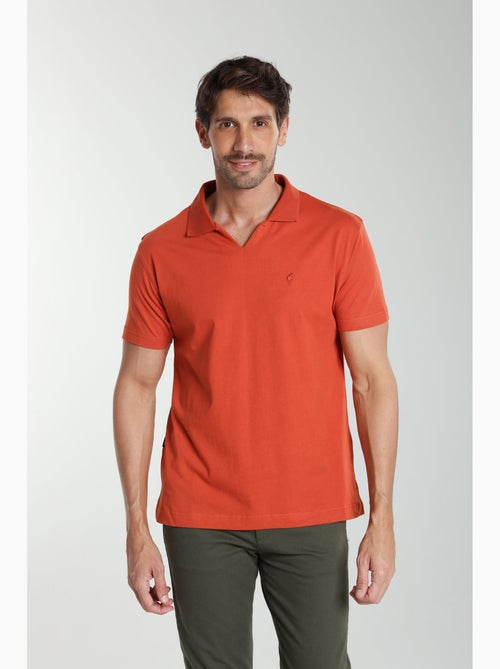 Gentleman Farmer - Polo manches courtes en coton PAT - Kiabi