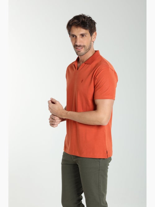 Gentleman Farmer - Polo manches courtes en coton PAT - Kiabi