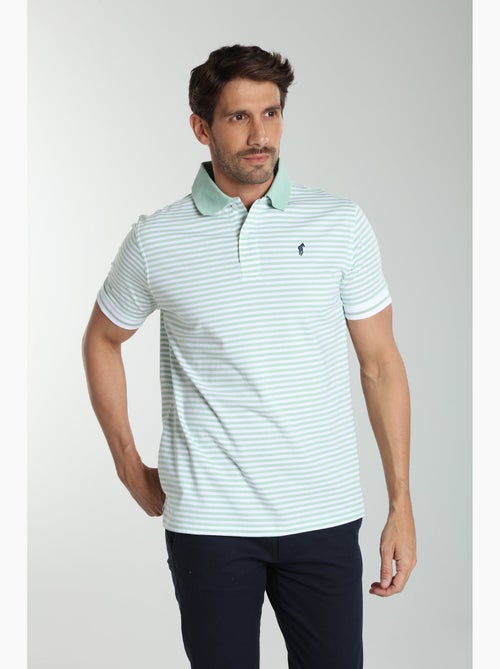 Gentleman Farmer - Polo manches courtes en coton PAWL - Kiabi