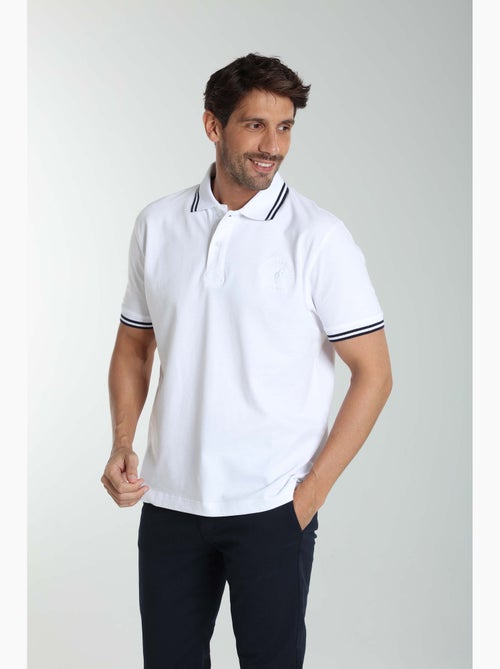 Gentleman Farmer - Polo manches courtes en coton PRAY - Kiabi
