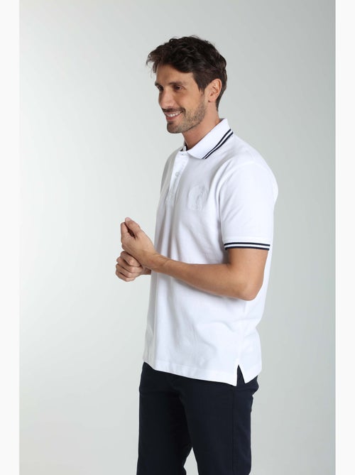 Gentleman Farmer - Polo manches courtes en coton PRAY - Kiabi