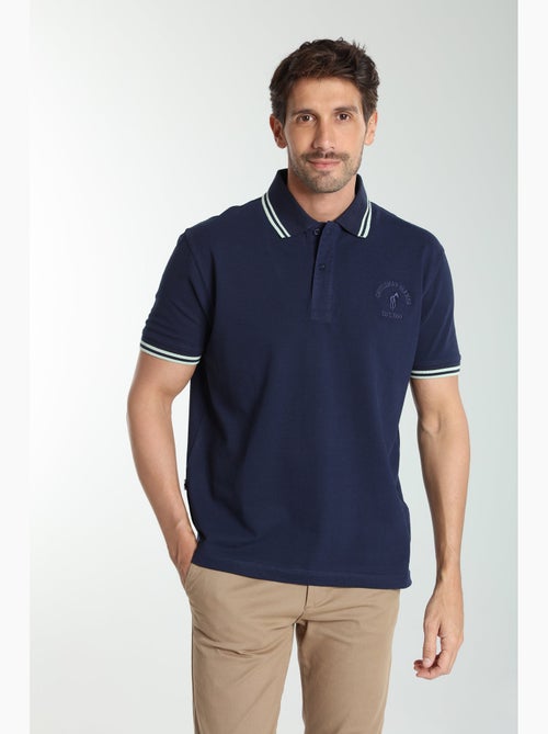 Gentleman Farmer - Polo manches courtes en coton PRAY - Kiabi