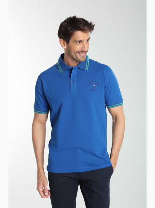 Gentleman Farmer - Polo manches courtes en coton PRAY - Kiabi