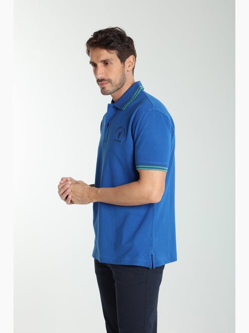 Gentleman Farmer - Polo manches courtes en coton PRAY - Kiabi