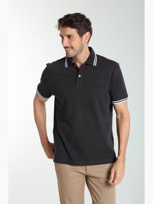 Gentleman Farmer - Polo manches courtes en coton PRAY - Kiabi