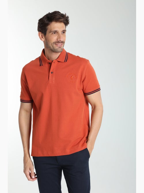 Gentleman Farmer - Polo manches courtes en coton PRAY - Kiabi
