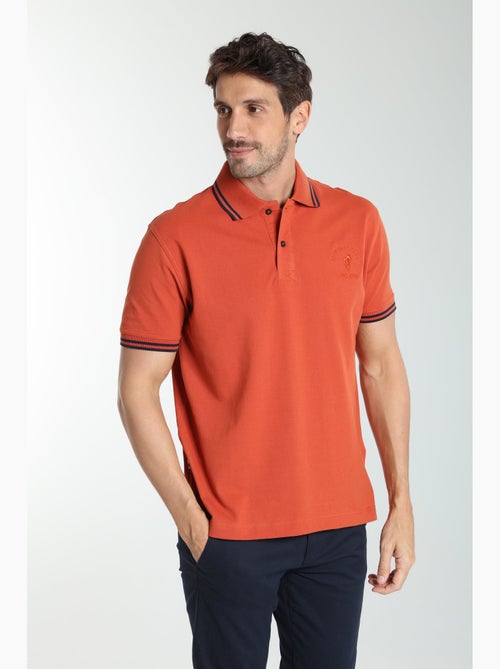 Gentleman Farmer - Polo manches courtes en coton PRAY - Kiabi