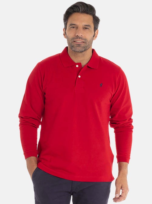 Gentleman Farmer - Polo manches longues en coton ODET - Kiabi