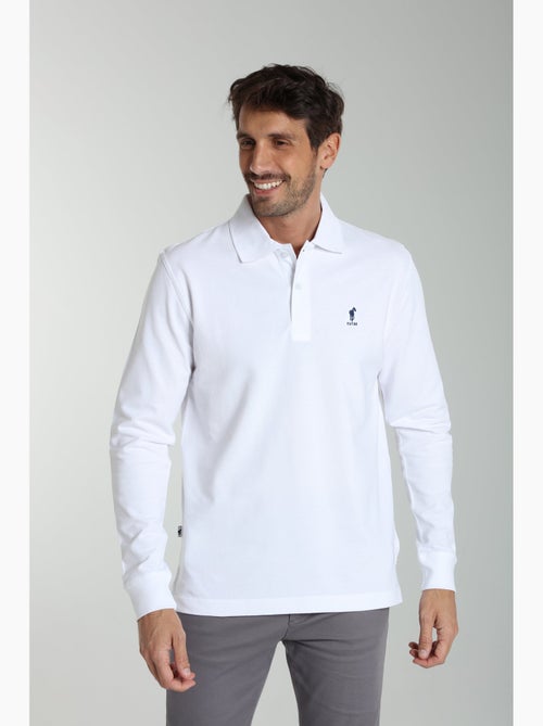 Gentleman Farmer - Polo manches longues en coton PERY - Kiabi