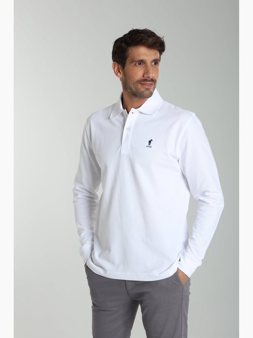 Gentleman Farmer - Polo manches longues en coton PERY - Kiabi