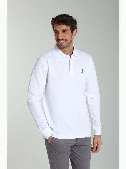 Gentleman Farmer - Polo manches longues en coton PERY - Kiabi