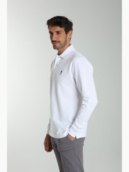Gentleman Farmer - Polo manches longues en coton PERY - Kiabi