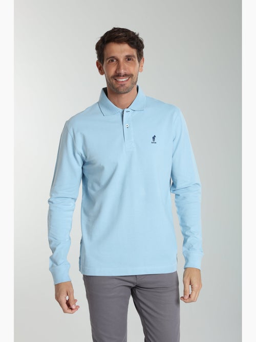 Gentleman Farmer - Polo manches longues en coton PERY - Kiabi