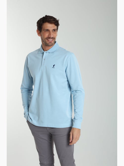 Gentleman Farmer - Polo manches longues en coton PERY - Kiabi