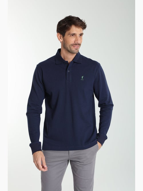 Gentleman Farmer - Polo manches longues en coton PERY - Kiabi