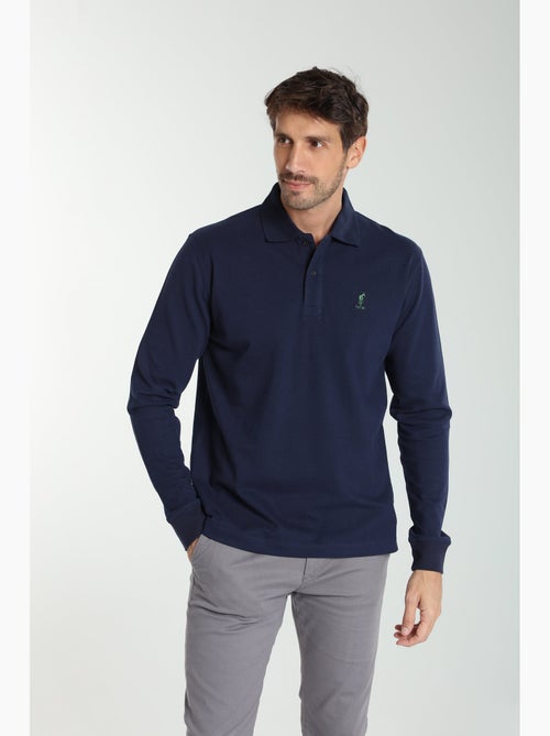 Gentleman Farmer - Polo manches longues en coton PERY - Kiabi