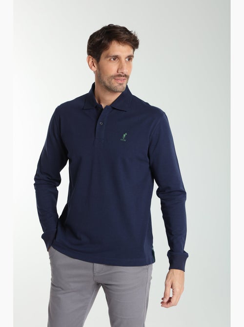 Gentleman Farmer - Polo manches longues en coton PERY - Kiabi