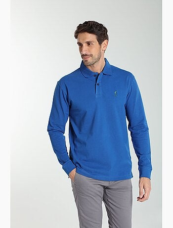Gentleman Farmer - Polo manches longues en coton PERY