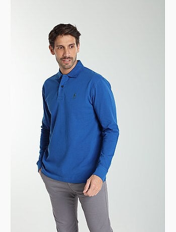 Gentleman Farmer - Polo manches longues en coton PERY