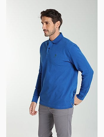 Gentleman Farmer - Polo manches longues en coton PERY