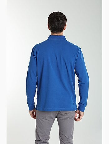 Gentleman Farmer - Polo manches longues en coton PERY