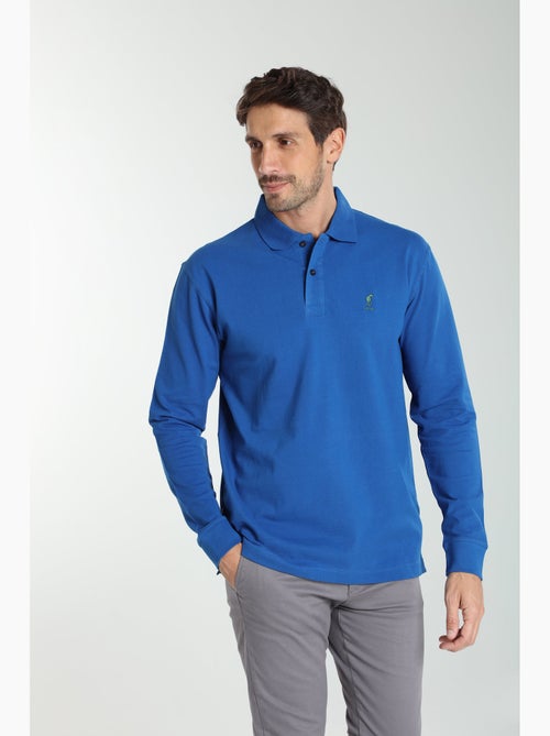 Gentleman Farmer - Polo manches longues en coton PERY - Kiabi