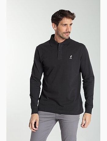 Gentleman Farmer - Polo manches longues en coton PERY