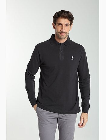 Gentleman Farmer - Polo manches longues en coton PERY
