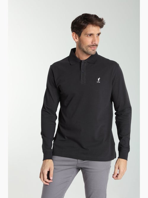 Gentleman Farmer - Polo manches longues en coton PERY - Kiabi